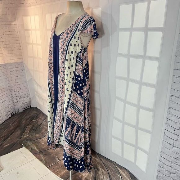 Maeve Anthropologie bohemian cape like sundress size small - Picture 5 of 12